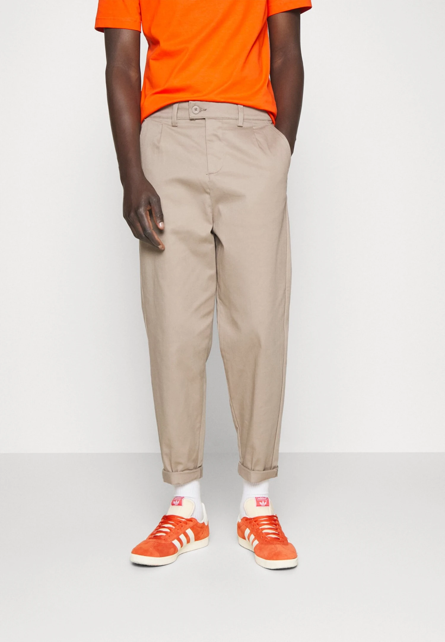 Jack & Jones Jpstkarl Jjpablo Cropped - Chino - Fungi 1 Jack & Jones Jpstkarl Jjpablo Cropped - Chino - Fungi