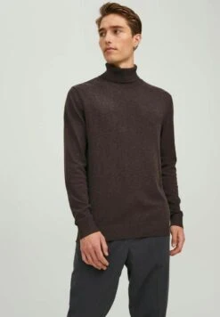 Jack & Jones Jjeemil Roll Neck - Trui - Mulch