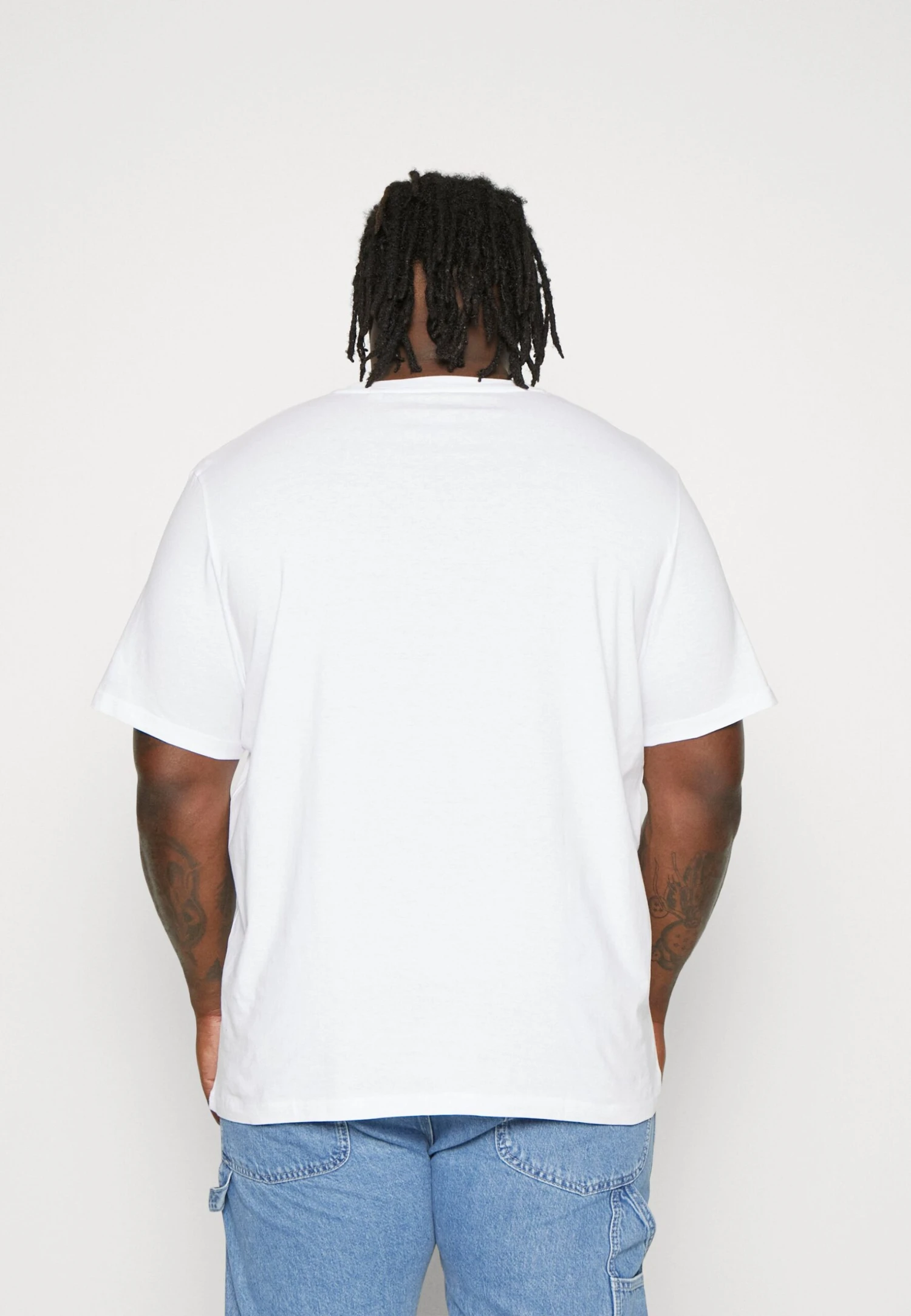 Jack & Jones Jcodust Tee Crew Neck - T-Shirt Print - White 3 Jack & Jones Jcodust Tee Crew Neck - T-Shirt Print - White - Afbeelding 3