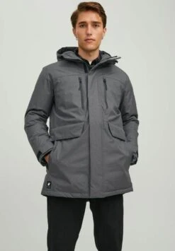 Jack & Jones Gefütterte - Parka - Asphalt