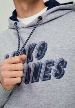 Jack & Jones Jcofriday Bf - Hoodie - Light Grey Melange -Jack & Jones Verkoopwinkel 0737d70b05b54b1bbf7fb93b8eb470a7