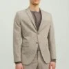 JACK&JONES Premium Karierter - Blazer - White Pepper