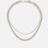 Jack & Jones Jacdiego Necklace 2 Pack - Ketting - Silver