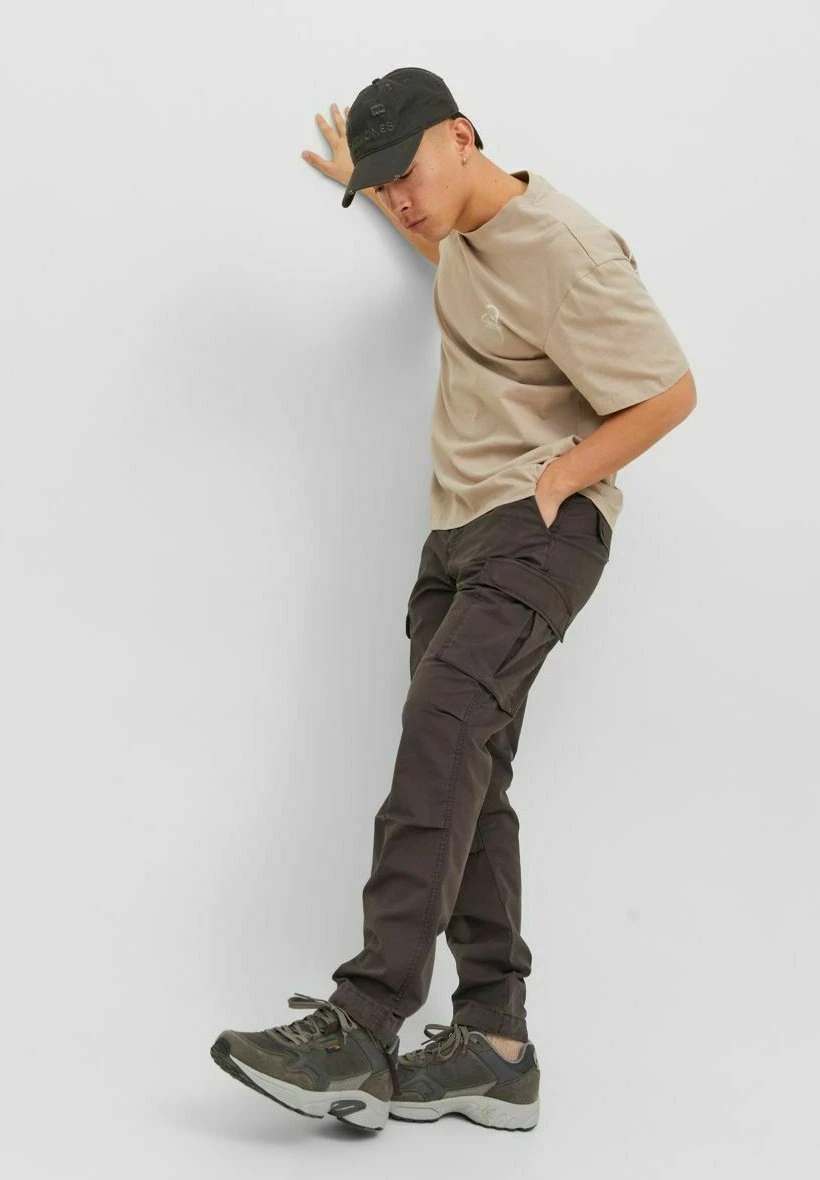 Jack & Jones Jpstace Jjtucker Ama Noos - Cargobroek - Seal Brown 4 Jack & Jones Jpstace Jjtucker Ama Noos - Cargobroek - Seal Brown - Afbeelding 4