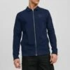 Jack & Jones Langarm - Sweater Met Rits - Navy Blazer