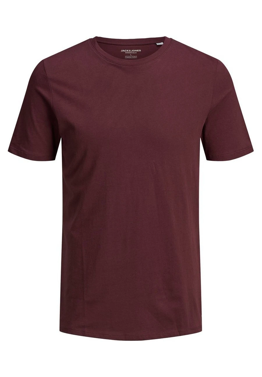 Jack & Jones Jjeorganic Basic Ss O-Neck Noos - T-Shirt Basic - Port Royale 6 Jack & Jones Jjeorganic Basic Ss O-Neck Noos - T-Shirt Basic - Port Royale - Afbeelding 6
