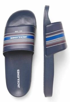 Jack & Jones Gestreifte - Badslippers - Navy Blazer -Jack & Jones Verkoopwinkel 129ce7b03b19460eb216f9f423ad8248