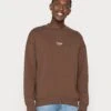 JACK&JONES Premium Jprblakam Branding Crew Neck - Sweater - Brown