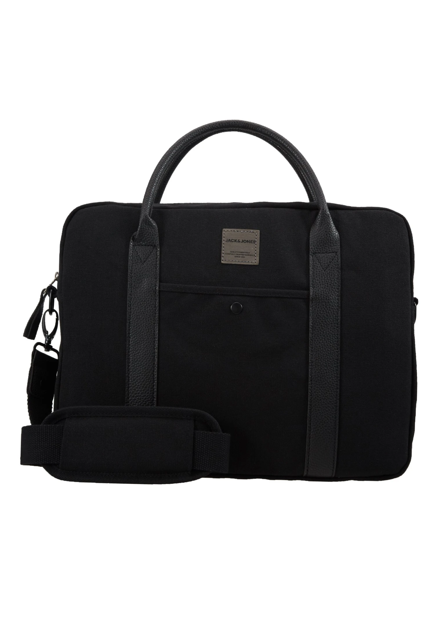 Jack & Jones Jaccanvas Briefcase - Aktetas - Black 6 Jack & Jones Jaccanvas Briefcase - Aktetas - Black - Afbeelding 6