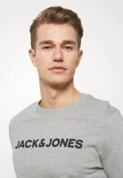 Jack & Jones Jaclounge - Pyjama - Light Grey Melange -Jack & Jones Verkoopwinkel 16b7a4958fa14a80bc59b362993584e3