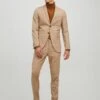 JACK&JONES Premium Jprfranco Check - Kostuum - Curds/Whey