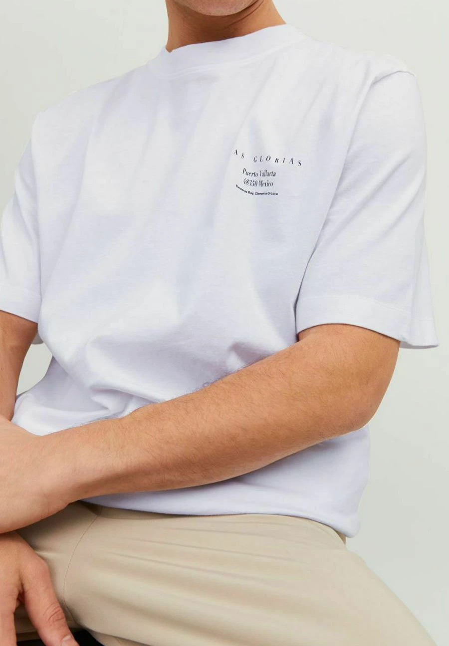 Jack & Jones T-Shirt Print - Bright White 5 Jack & Jones T-Shirt Print - Bright White - Afbeelding 5