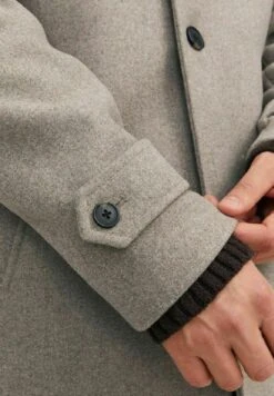 JACK&JONES Premium Jprblamelton - Halflange Jas - Greige -Jack & Jones Verkoopwinkel 191cb3d337d64e859ee0218ec7581322