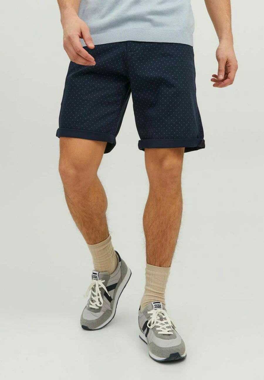 Jack & Jones Print - Shorts - Navy Blazer 1 Jack & Jones Print - Shorts - Navy Blazer