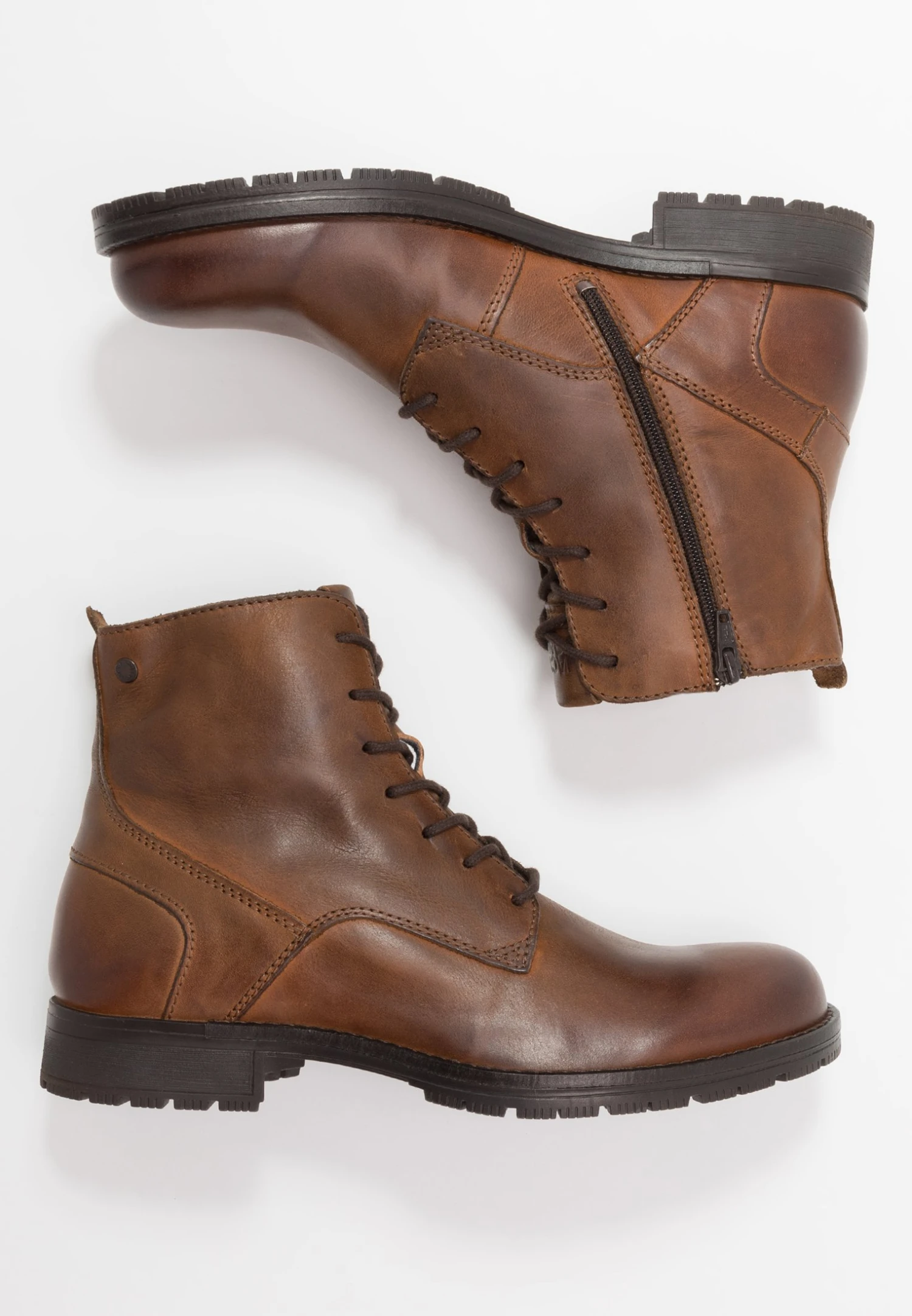 Jack & Jones Jfworca- Veterboots - Cognac 2 Jack & Jones Jfworca- Veterboots - Cognac - Afbeelding 2