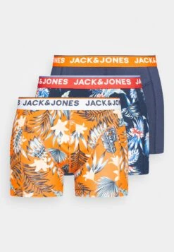 Jack & Jones Jactropical Flowers Trunks 3 Pack - Onderbroeken - Navy