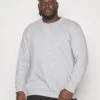 Jack & Jones Jjebradley Crew - Sweater - Light Grey Melange