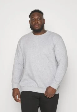 Jack & Jones Jjebradley Crew - Sweater - Light Grey Melange