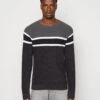 Jack & Jones Jcoclassic Crew Neck - Trui - Asphalt