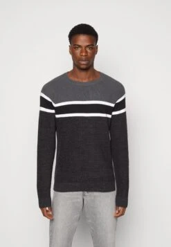 Jack & Jones Jcoclassic Crew Neck - Trui - Asphalt