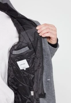 Jack & Jones Jwhduane Wool Jacket - Winterjas - Dark Grey Melange -Jack & Jones Verkoopwinkel 20a59c2a54454bfcae22232eebb044b6