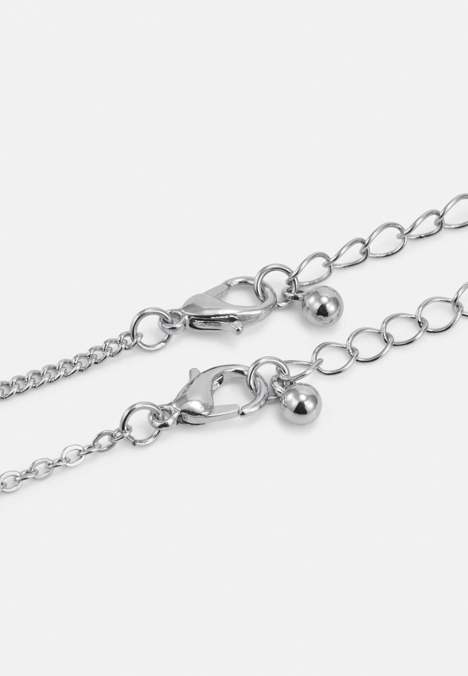 Jack & Jones Jackane Necklace 2 Pack Unisex - Ketting - Silver 2 Jack & Jones Jackane Necklace 2 Pack Unisex - Ketting - Silver - Afbeelding 2
