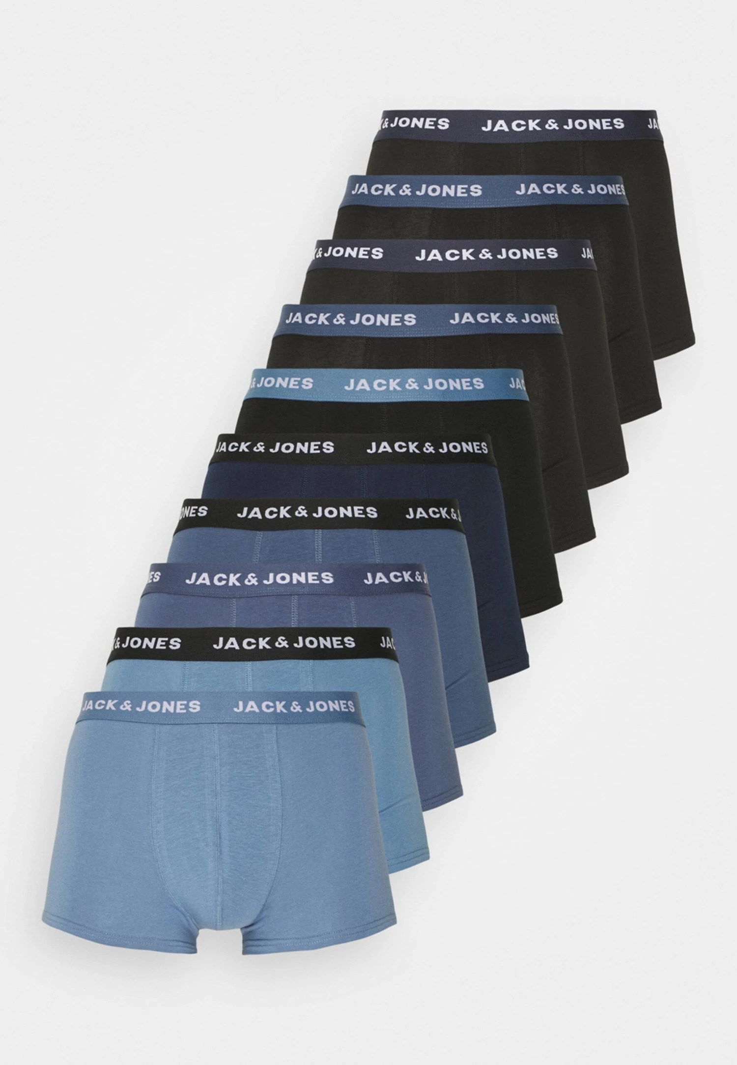 Jack & Jones Jacsolid Blue Trunks 10 Pack - Onderbroeken -Indigo/Blue/ Black 5 Jack & Jones Jacsolid Blue Trunks 10 Pack - Onderbroeken -Indigo/Blue/ Black - Afbeelding 5
