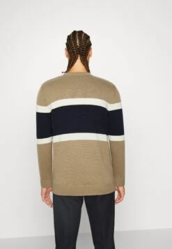 Jack & Jones Jjblock Crew Neck - Trui - Crockery -Jack & Jones Verkoopwinkel 219265071b894ed3b8204321d97155a7