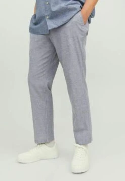 Jack & Jones Jpstollie Jjdave Linen Dek Ps - Chino - Blue Indigo