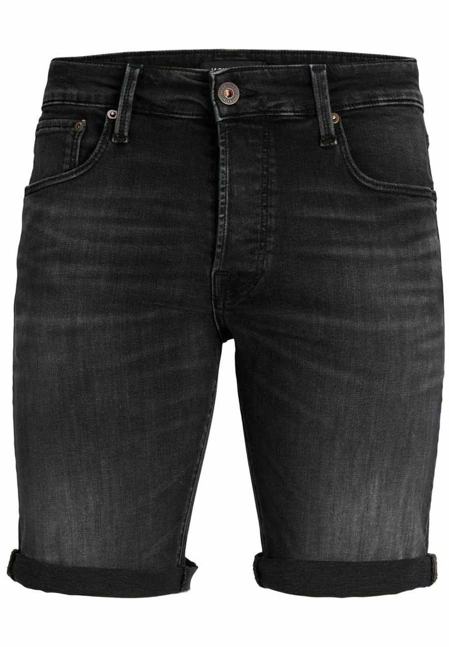 Jack & Jones Rick Icon- Jeansshort - Black Denim 7 Jack & Jones Rick Icon- Jeansshort - Black Denim - Afbeelding 7