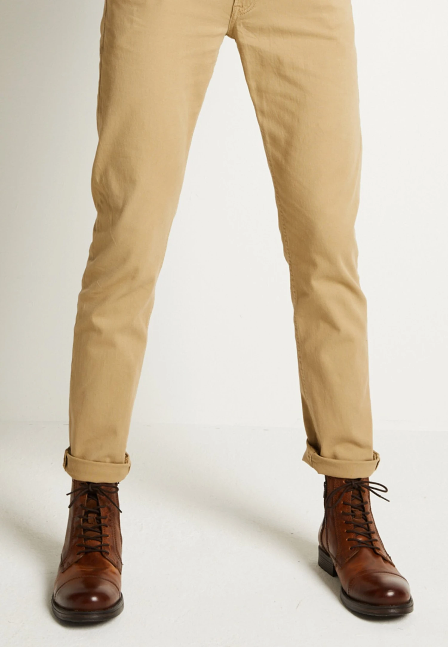 Jack & Jones Jfwrussel - Veterboots - Cognac 4 Jack & Jones Jfwrussel - Veterboots - Cognac - Afbeelding 4