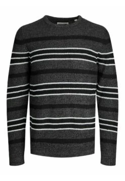 Jack & Jones Jcotwist Striped Crew Neck - Trui - Black 13 Jack & Jones Jcotwist Striped Crew Neck - Trui - Black -Jack & Jones Verkoopwinkel 2b5d3da2147c47a1b5d6d24c10413bc7