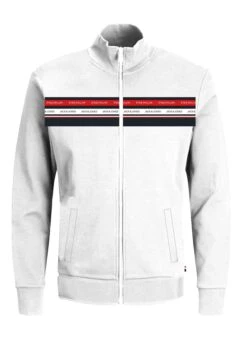 Jack & Jones Willow - Sweater Met Rits - Weiß