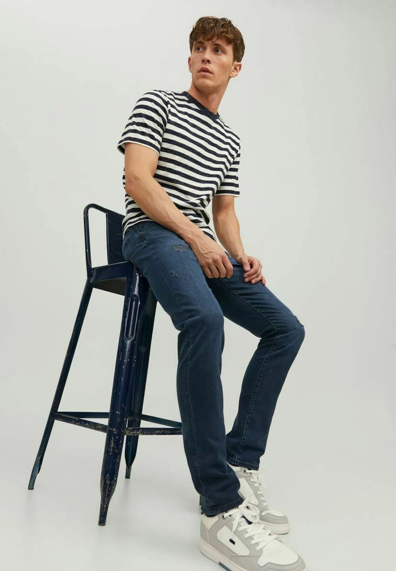 Jack & Jones Glenn Fox Jos 227 - Slim Fit Jeans - Blue Denim 6 Jack & Jones Glenn Fox Jos 227 - Slim Fit Jeans - Blue Denim - Afbeelding 6