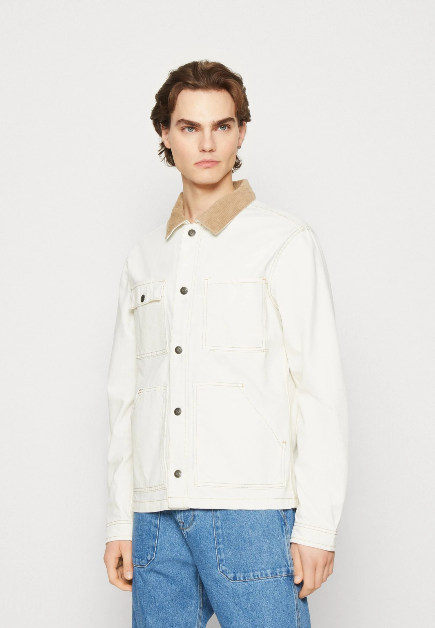 Jack & Jones Jjisteel Jacket- Spijkerjas - Ecru 1 Jack & Jones Jjisteel Jacket- Spijkerjas - Ecru