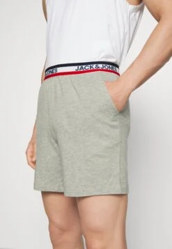 Jack & Jones Tape Shorts - Pyjamabroek - Light Grey Melange -Jack & Jones Verkoopwinkel 336e8cdbc6ba429ca6daf855991efe20