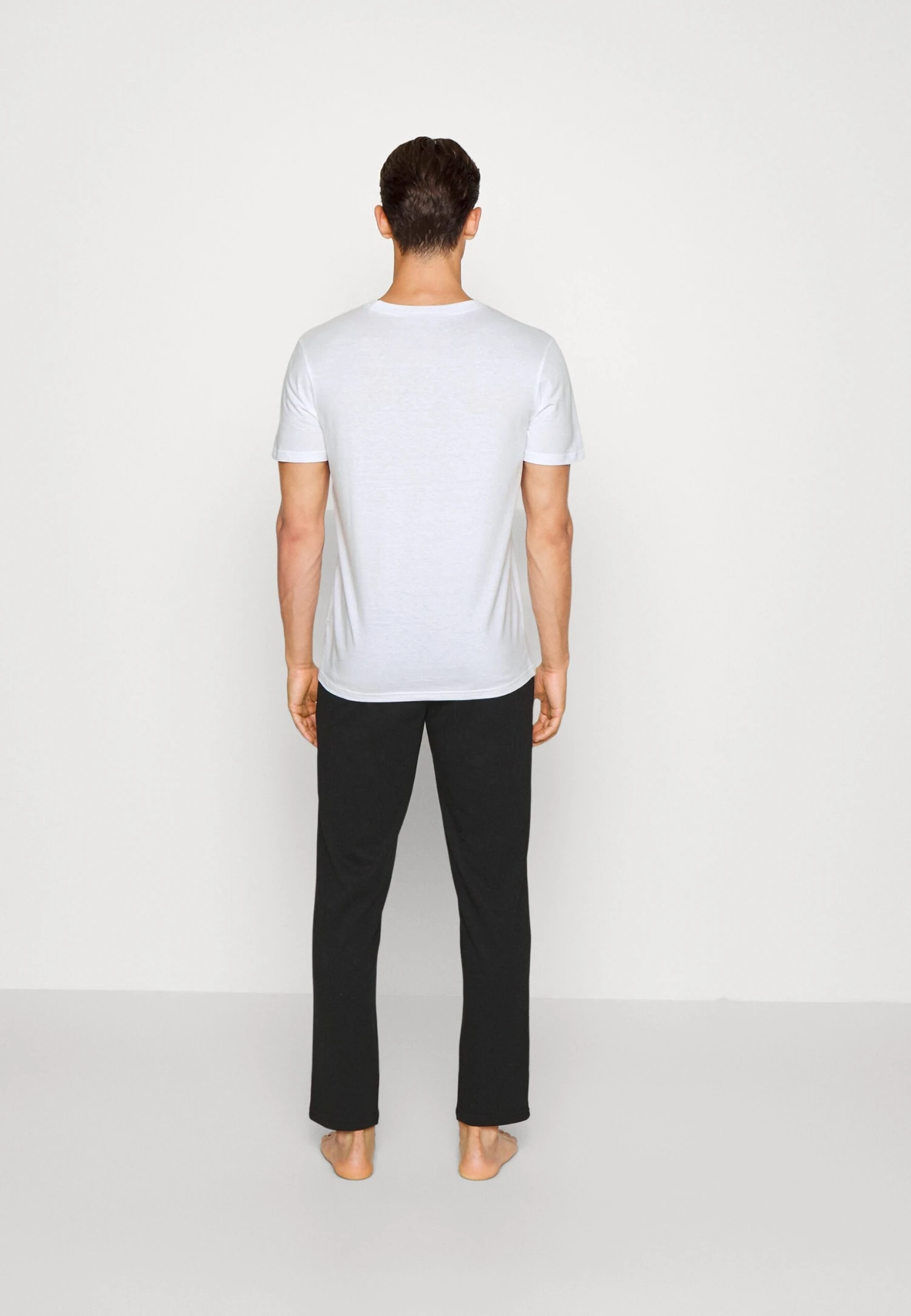 Jack & Jones Jacwilliam Tee And Pants - Pyjama - White/Black 3 Jack & Jones Jacwilliam Tee And Pants - Pyjama - White/Black - Afbeelding 3