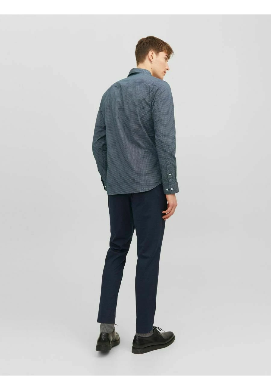 JACK&JONES Premium Jprblablackpool Strech Ls Sn- Overhemd - Navy Blazer 3 JACK&JONES Premium Jprblablackpool Strech Ls Sn- Overhemd - Navy Blazer - Afbeelding 3