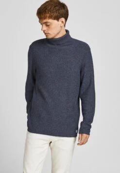 JACK&JONES Premium Jprblucarlos Knit Roll Neck - Trui - Mood Indigo