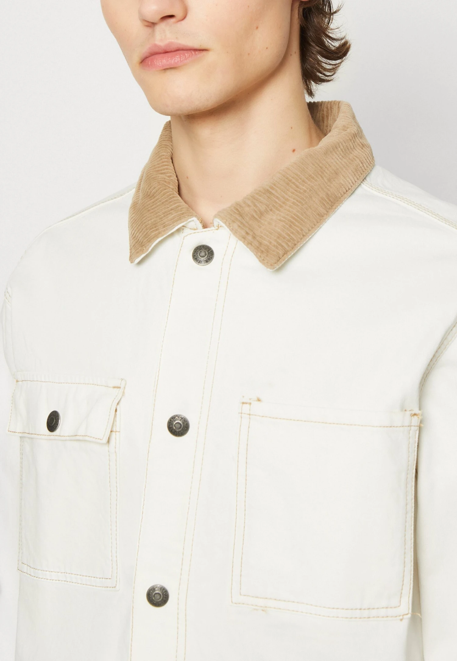 Jack & Jones Jjisteel Jacket- Spijkerjas - Ecru 6 Jack & Jones Jjisteel Jacket- Spijkerjas - Ecru - Afbeelding 6