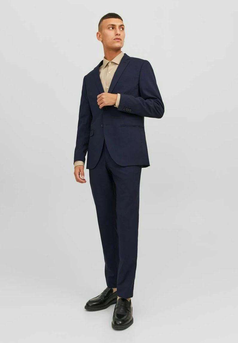 Jack & Jones Jprfranco Check- Colbert - Perfect Navy 2 Jack & Jones Jprfranco Check- Colbert - Perfect Navy - Afbeelding 2