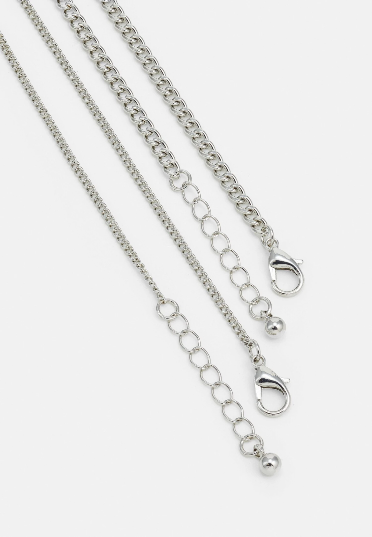 Jack & Jones Jacpride Necklace Unisex 2 Pack - Ketting - Silver/Coloured/Birch 2 Jack & Jones Jacpride Necklace Unisex 2 Pack - Ketting - Silver/Coloured/Birch - Afbeelding 2