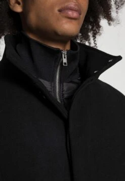 Jack & Jones Jjedunham Sn - Halflange Jas - Black -Jack & Jones Verkoopwinkel 400d9baca3844b159a8e019ca8b82ec0