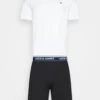 Jack & Jones Jacaustin Tee And Shorts Set - Pyjama - White