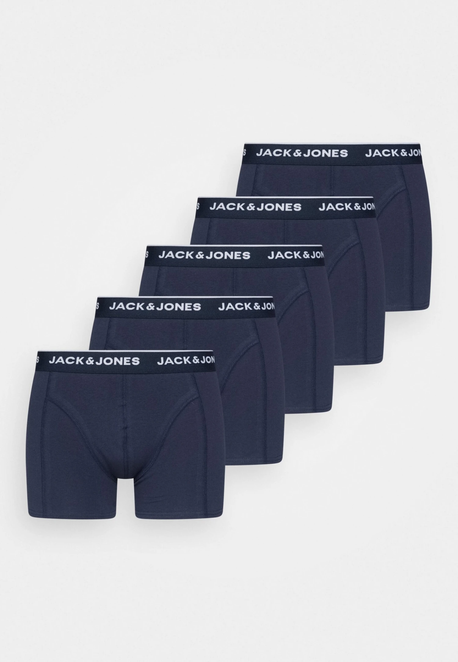 Jack & Jones Jacorganic Trunks 5 Pack - Onderbroeken - Navy Blazer/Navy Blazer/Navy Blazer/Navy Blazer/Navy Blazer 1 Jack & Jones Jacorganic Trunks 5 Pack - Onderbroeken - Navy Blazer/Navy Blazer/Navy Blazer/Navy Blazer/Navy Blazer