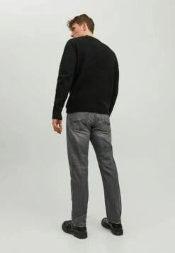 Jack & Jones Chris Original Jos 648 - Straight Leg Jeans - Black Denim -Jack & Jones Verkoopwinkel 41c84a69bd004d338d9704d457980bbe