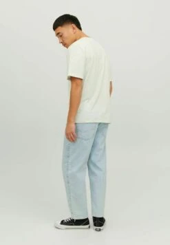 Jack & Jones Jorbeachbone Ss Crew Neck - T-Shirt Print - Pale Blue -Jack & Jones Verkoopwinkel 41dde69343ec4b7e8483cef93f2985b3