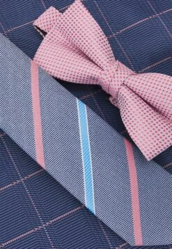 Jack & Jones Jacrilo Summer Giftbox Set Unisex - Vlinderdas - Prism Pink Detail:Tie - Hankie W. Checks - Bowtie -Jack & Jones Verkoopwinkel 44c11295de594178a06d12ec04255543