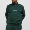 Jack & Jones Jorvesterbro Quarter Zip Hn Pls - Sweater - Magical Forest