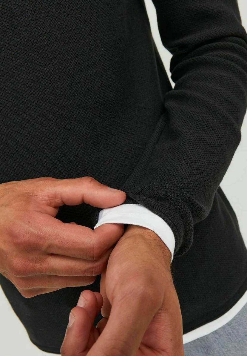 Jack & Jones Klassischer - Trui - Black 5 Jack & Jones Klassischer - Trui - Black - Afbeelding 5